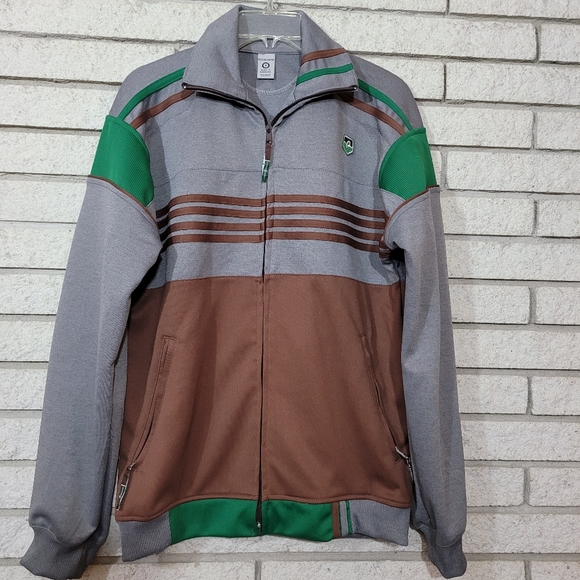 Rocawear Other - Chocolate and grey Rocawear Track jacket sm